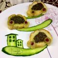 کوک اسنپ Saeideh بعد از امتحان کردن کوکو سبزی پنیری در نان باگت.