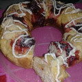 El cooksnap de Sandra Borges cuando hizo Rosca de Pascuas fáciles.