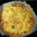 El cooksnap de rosa ruiz cuando hizo Quiche de pollo y verdura con base de arroz 🌾.