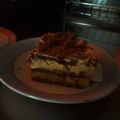 El cooksnap de Cathy Pérez cuando hizo Chocotorta sin queso crema.