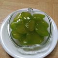 Cooksnap dari Aini Umma Hanif untuk resep Manisan kolang Kaling hijau (sirup Marjan rasa melon)