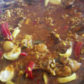 El cooksnap deVicente Gonzalez Sierra Chus cuando hizo Arroz con setas y conejo de monte.