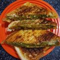 Nilam Lakhani's cooksnap of when they made પીઝા સેન્ડવીચ (Pizza Sandwich Recipe In Gujarati).
