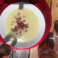 El cooksnap de maria cuando hizo Gazpacho melón.