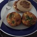 Aisha Ginn-Clark's cooksnap of when they made Muffin Tin Omelets.
