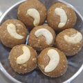Nikita Singhal's cooksnap of when they made Aatta Panjiri Ladoo.