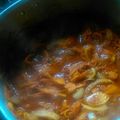 El cooksnap de Vlad Andrade cuando hizo Tinga de zanahoria.