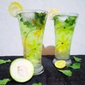 Ritu Singh का कुकस्नैप जब उन्होंने रॉ मैंगो मोजितो (Raw mango mojito recipe in hindi) बनाया था।