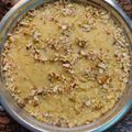 Anupa Thakkar's cooksnap of when they made સોજીનો શીરો.