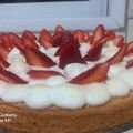 El cooksnap de Brenda Lucía cuando hizo Pie de frutilla.