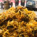 Zobia Sajjad's cooksnap of when they made Chicken Biryani🥗.