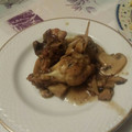 El cooksnap de Nicoleta Denisa Popescu cuando hizo Muslos de pollo con champiñones al ajillo.