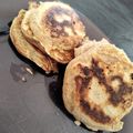 El cooksnap de Romy Casas cuando hizo Hot-cakes de banana y harina integral 😋⚡.