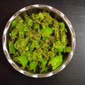 Rekha Vora's cooksnap of when they made તુરીયા ની છાલ નો સંભારો.