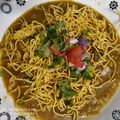 Shreya Jaimin Desai's cooksnap of when they made સેવ ઉસળ(sev usal recipe in gujarati).