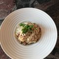 Cooksnap de Gislene Prazeres quando cozinhou Risoto de calabresa com abobrinha.