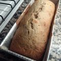 El cooksnap de Florencia Mayer cuando hizo Budín de banana.