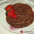 Cooksnap από tahitian στη συνταγή Vegan choco-pancake