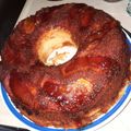El cooksnap de Debora Molina cuando hizo Torta manzana en baño María.