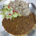 Sumreen Farooq's cooksnap of when they made Masar Chawal.
