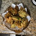 El cooksnap de Ianina Rossi cuando hizo Buñuelos de lechuga.