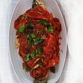 Cooksnap maria semasa beliau membuat Siakap sweet sour ala thai.