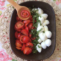 El cooksnap de Eduardo Bertrán Sepúlveda cuando hizo Ensalada Caprese.