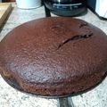 El cooksnap de Iana Juste Hernández cuando hizo Pastel de chocolate “12 cucharadas” sin peso.