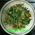 आदर्श कौर का कुकस्नैप जब उन्होंने हरी चटनी (Hari chutney recipe in Hindi) बनाया था।