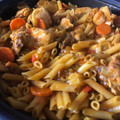 El cooksnap de rafa martinez cuando hizo Guiso de macarrones con pollo.