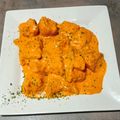 El cooksnap de Tonysantos cuando hizo Bacalao skrei en salsa de piquillo.