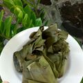 Cooksnap dari Shari Cinintya Lestari untuk resep Botok Tempe,Teri Pake Daun Kemangi
