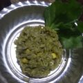 Khyati Kotwani's cooksnap of when they made પાલક પુલાવ (Spinach pulav in gujrati).