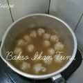 Cooksnap dari Ummu Syamjun untuk resep Bakso ikan tuna