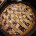 El cooksnap de Yessika González cuando hizo Pasta frola de dulce de leche 😋😋.
