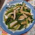 Li Shu Huan 的 韭菜花炒甜不辣 cooksnap