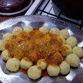 El cooksnap de Elena Olguin cuando hizo Ñoquis Rellenos.