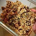 El cooksnap de Marieta cuando hizo Granola de almendras rápida en Air Fryer y smoothie de plátano.