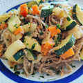 El cooksnap de Encar cuando hizo Noodles Udon con verduras 🌱.
