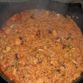 El cooksnap de lima cuando hizo Arroz meloso de pulpo y langostinos.