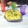 El cooksnap de Flor Goro cuando hizo Tallarines caseros.