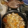 El cooksnap de Angie D cuando hizo Repollo (col) al vapor (sin carne).