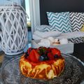 El cooksnap de Ana Miñan Benet cuando hizo Tarta de queso estilo la Viña.