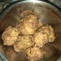 El cooksnap de Cecilia Delgado cuando hizo Buñuelos de lechuga.