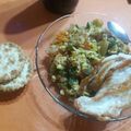 El cooksnap de Rociio Gonzalez cuando hizo Churrascos de pollo con verduras salteadas y huevo.