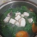 Cooksnap dari YKChristie untuk resep Sayur bayam tahu sutra wortel