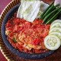 Cooksnap dari Nay's Kitchen untuk resep Telur Dadar Sambal Geprek/penyet