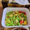 Cooksnap Pok Li semasa beliau membuat Kacang Buncis Goreng.