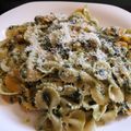 El cooksnap de Teresita Felíz cuando hizo Farfalle Con Espinacas y Atún a la Crema.