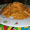 El cooksnap de Edson espadas cuando hizo Penne al guajillo.